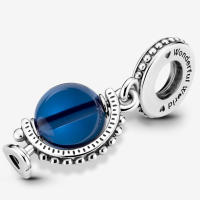 Pandora Charm de Colgante en Plata de Lei Globo Azul 799430 C01,Incluye Caja Original - details 0