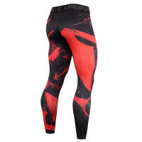 Pantalones De Rendija Para Correr Para Hombre Deporte Secado Rápido Gimnasio Fitness Tiras De Entrenamiento Correr Deportes Pantalones Compresión - details 17