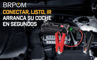 Arrancador de Coches Portátil BRPOM BM501 4000A para Todo Gasolina o 10L de Diésel con Cables Inteligentes, Salida QC3.0 y Espera Larga - details 31