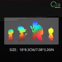 Pegatina De Coche Son Goku Master Roshi Anime Decoración Reflector Para Parabrisas Maletero Bumper Motos Laptop Ipad Tablet - details 12