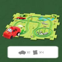 Juego De Rompecabezas Con Vagón De Ferrocarril DIY Interacción Padres-Hijos Juego Educativo Para Niños Edad Recomendada 0-12 Años Material Plástico - details 7