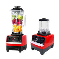 2 en 1 Licuadora comercial de alta resistencia de 2000W, Mezclador estacionario, procesador de alimentos, batidos de hielo para cocina, licuadora exprimidora de alta potencia sin BPA - details 9