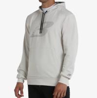 BULLPADEL Sudadera Hombre NOCLA Color Blanco Hueso 2024 - Nueva temporada Bullpadel 2024, Tejido Técnico Termalflex, Sudadera con Capucha Hombre Línea Winter, Bolsillo Tipo Canguro, Sudaderas Capucha Hombre Padel - details 0