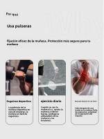 Funda De Pulsera Deportiva Para Tenos De Pulsera Protectora De Gimnasio Y Levantamiento De Pesas Para Hombres Y Mujeres - details 1