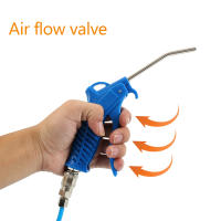 Pistola De Aire a Blow Gun Limpieza Con Boquilla Y Tubo Pneumática Herramienta De Limpieza Compatible Con Compresor Color Azul Tamaño 13.5X9.5cm - details 5