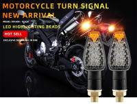 2pcs Lámpara Indicadora De Señal LED Para Motocicleta Universal Amarilla Faros Intermitentes Accesorios Para Motocicleta 12V - details 0
