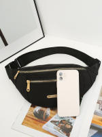 Riñoneras impermeables con correa ajustable para mujer, bolsa de cintura para viajes, deportes, correr - details 9