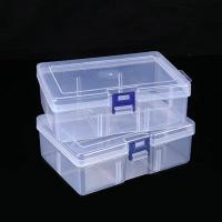 Caja De Almacenamiento Transparente Para Componentes Herramientas Y Joyas Caja De Plástico Para Uñas Organizador Práctico De Herramientas - details 0