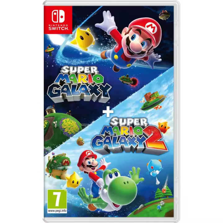 SUPER MARIO GALAXY + SUPER MARIO GALAXY 2 SWITCH JUEGO FÍSICO PARA NINTENDO SWITCH VERSIÓN ESPAÑOLA GARANTÍA EUROPEA EU Nintendo - 1