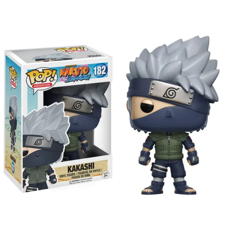 Funko Pop! Animation: Naruto: Shippuden - Kakashi Hatake - Figura de Vinilo Coleccionable - Idea de Regalo - Mercancia Oficial - Juguetes para Niños y Adultos - Anime Fans - Mr Popye - 1