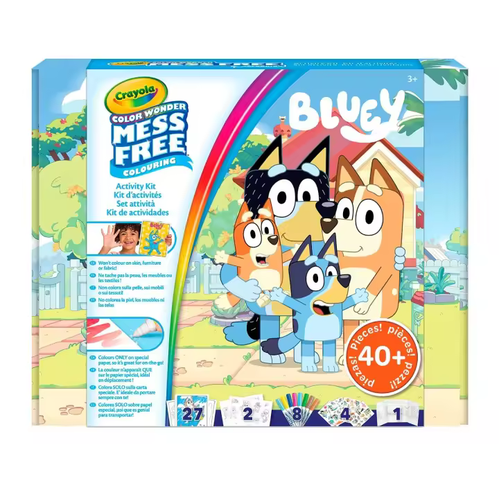 Color Wonder Super Set Bluey 75-7171 BLUEY CRAYOLA - 1