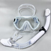 Máscara De Buceo Y Snorkel Profesional Con Vidrio Templado Kit De Snorkel Para Natación Y Entrenamiento Para Adultos Y Jóvenes - details 21