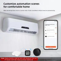 Sensor De Temperatura Y Humedad Para Interiores Con Bluetooth Sensor De Humedad Piloto Compatible Con Tuya Monitorización Por APP Color Negro O Blanco - details 6