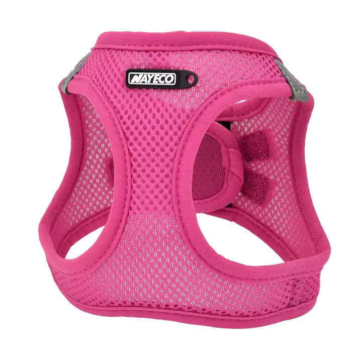 arnés transpirable para perro NAYECO FÚCSIA talla XXS 30-35 cm - 1