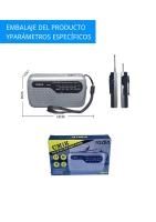 Radio para personas mayores FM/AM de doble banda, sin interferencias, sintonización mediante perilla, toma de batería externa CA/CC, volumen alto - details 8