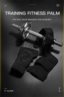 Guantes De Levantamiento De Peso Kyncilor Para Hombres Y Mujeres Deportivos De Fitness Y Gimnasia Con Estampado En La Palma Para Construcción Corporal - details 0