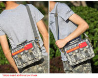 Bolsa De Camping Táctica Molle Con USB Para Caza Y Pesca Bolsa De Hombro Assualt Tactique Deportiva Para Hiking Y Senderismo Para Hombres Bolsa Fanny Pack - details 22