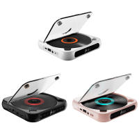 Reproductor De CD Bluetooth Con Pantalla LCD Mini Reproductor De CD Para Coche Con Reproducción USB AUX Batería De 1200 mAh Para Hogar Y Coche Color Pink/Black/White Opcional - details 6