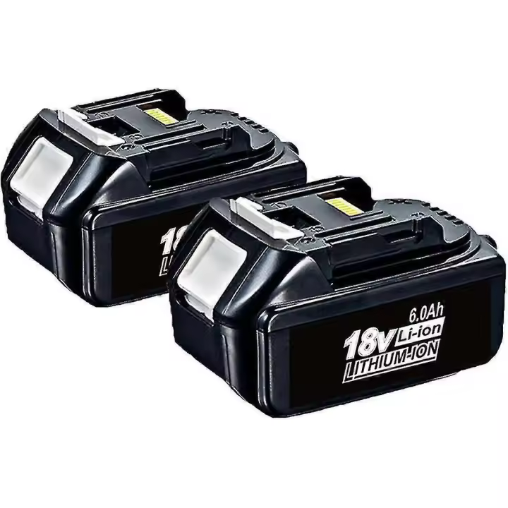 2 Pack For Makita 18v Battery 6.0 Ah Lxt Li-ion Bl1850b Bl1830b Bl1860b Cordless - 1