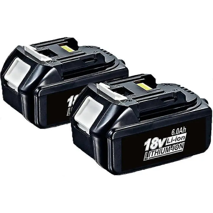 2 Pack For Makita 18v Battery 6.0 Ah Lxt Li-ion Bl1850b Bl1830b Bl1860b Cordless - 1