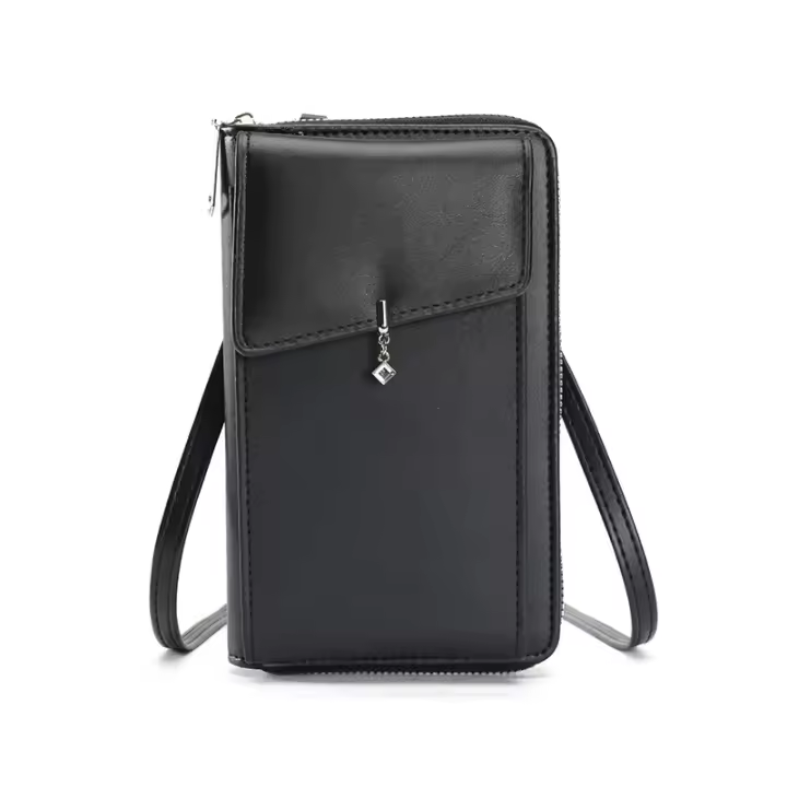 Bolso De Móvil Coltando Para Mujer 2024 Estilo Versátil De Alta Gama Con Cierres De Cremallera Bolso Cruzado De Moda - 1