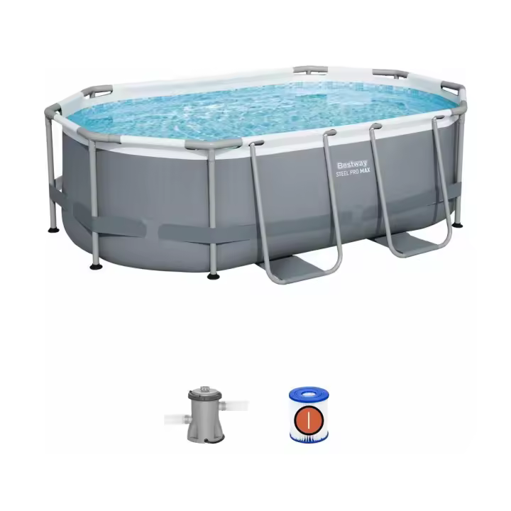 Piscina Desmontable Oval Power Steel 305x200x84 cm. Bestway 5614A - 1