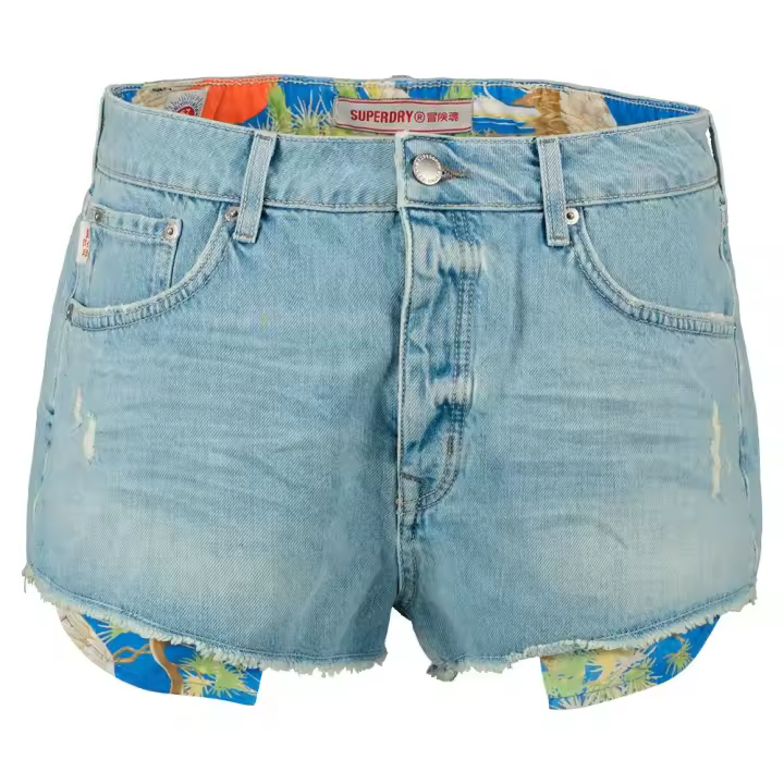Superdry Vaqueros Cortos Vintage High Rise - 1