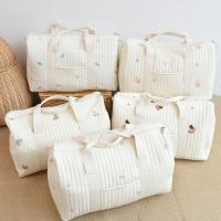 Bolso De Mano Grande De Viaje Corto Con Bordado Capacidad Alta Estilo Mochila Bolsa De Diaper Un Hombro Recibido Fácil Boston - details 0