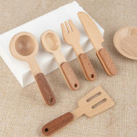 Juguetes De Madera Naturales Frutas Y Verduras Simulación De Cocina Juego De Casa De Juguetes Educativos Para Niños Regalo De Cumpleaños - details 6