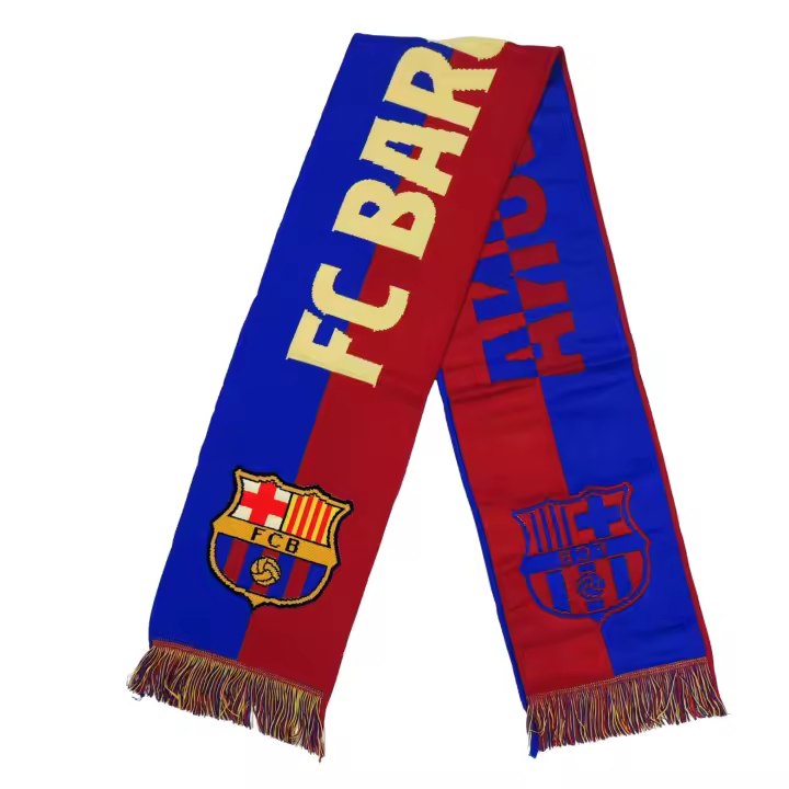Bufanda FC Barcelona Colores Equipación 140x20 Cm - 1