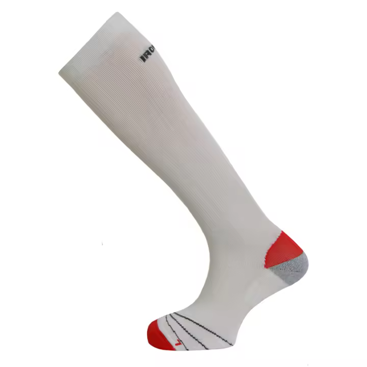 Calcetín De Algodón Multideporte Ironman Recover Blanco diseñado para ofrecer comodidad - 1