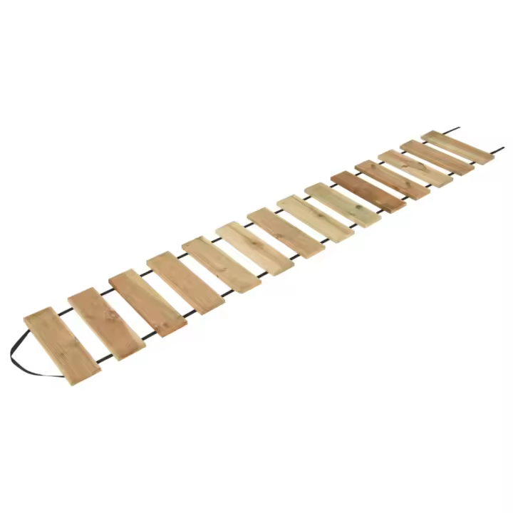 vidaXL Rollo de suelo madera de pino impregnada en dimensiones 50 x 300 cm/35 x 300 cm - 1