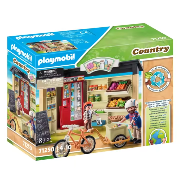 Playmobil - Tienda de Granja 24 horas 71250, Tienda con Licencia Oficial - 1