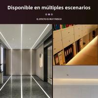 Tira De LED COB Super Brillante Doble Fila 616/624 LEDs/m Flexible Dimmable Luz RA90 Cinta Iluminación 3000K 4000K 6500K DC12V 24V Para Sala De Estar - details 7