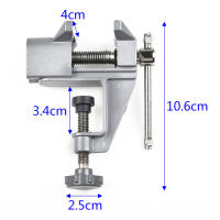 vice De Mesa Mini Para Trabajo En Metal Herramienta De Reparación Y Joyería Multifuncional Con Abrazadera Pesada Para DIY - details 7