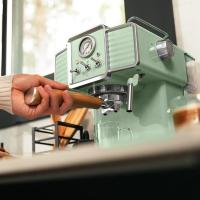 Power Espresso 20 Tradizionale Light Green Cafetera Express para espressos y cappuccinos, rápido Sistema de Calentamiento por thermoblock, 20 Bares, manómetro PressurePro y vaporizador orientable - details 4