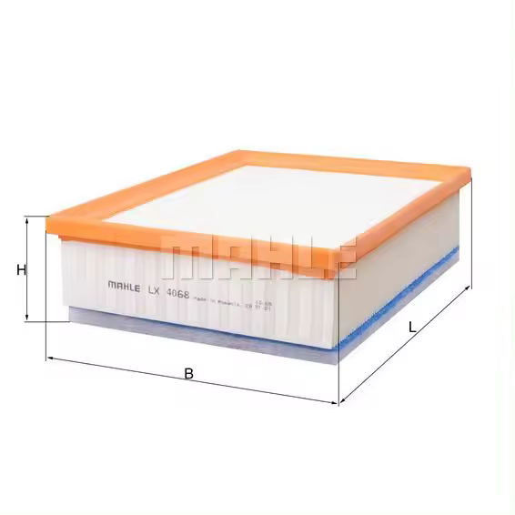 Filtro de Aire MAHLE LX 4068 para Automóviles - 1