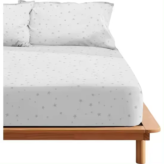 BL BELUM  Bajera Constelaciones 100% algodón, bajera 175 hilos - Bajera Extrasuave, confortable y 100% MADE IN SPAIN - 1