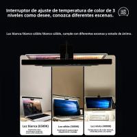 Lámpara De Escritorio LED 33/50CM Luz De Pantalla De Computadora Luz De Lectura Cuidado De Los Ojos Regulación Sin Pasos USB Para Laptop - details 5
