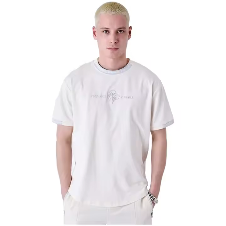 Camiseta de Manga Corta Project X Paris  para hombre en color blanco - 1