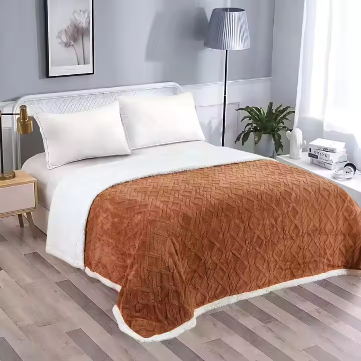 MIRAMAX-Mantas Polar Invierno de Sherpa Multiuso con Microfibra Extra Suave y Borreguitos,Manta de Franela Reversible,Manta de Borreguito Sherpa,Cálida, Extra Suave,para Sofá, Dormitorio,3 medidas,130x160cm,160x220cm y 220x240cm - 1