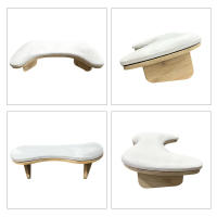 Almohadilla De Manicura Tilt Dos Manos Portátil Desmontable Soporte Para Manos De Uñas Estándar De Muñeca Almohadilla De PU - details 0