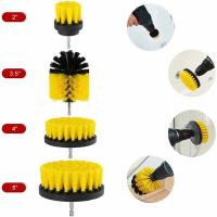 Brochas para martillo, suministros de limpieza para baño, Cocina, herramienta de limpieza del Hogar para superficiies de baño, lechada, bañera, Cocina, Automóvil, Barco, paquete de 4 (no incluido) - details 2