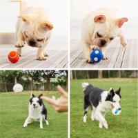 Bola De Látex Natural Para Perros Pequeños Y Grandes Juguete Interactivo Anti Mordedor Para Chihuahua Y Golden Retriever - details 6