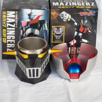 Taza De Café De Acero Inoxidable 410ml Con Tapa Tema De Anime Japonés MAZINGER Z Robot Transformable Para Oficina Y Té - details 3