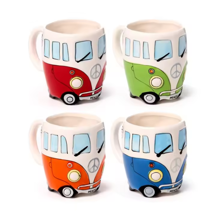 Taza de Cerámica 3D con Forma Caravana Color no definido - 1