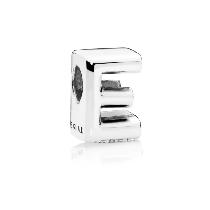 Charm Pandora Letra E - 1