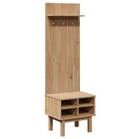 vidaXL Mueble de recibidor OTTA madera maciza de pino 50x40x160 cm - details 1