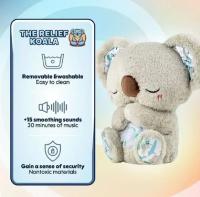 Muñeco De Peluche Para Niños Oso Respiratorio Soothing Para Dormir Compañero De Sueño Con Música Y Luz Almohada De Compromiso Juguetes De Peluche - details 2