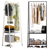 Perchero de Pie Extensible con Organizadores de Zapatos - Estantería Metálica Resistente - 60x35x152cm - KARAWAN. - details 0